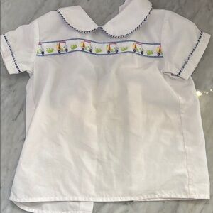 Boys Lullaby Set embroidered golf shirt